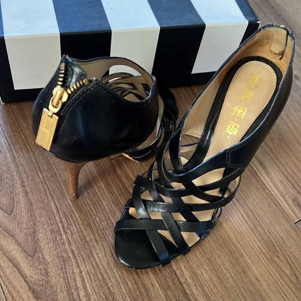 LAMB Vintage Heels with Zipper